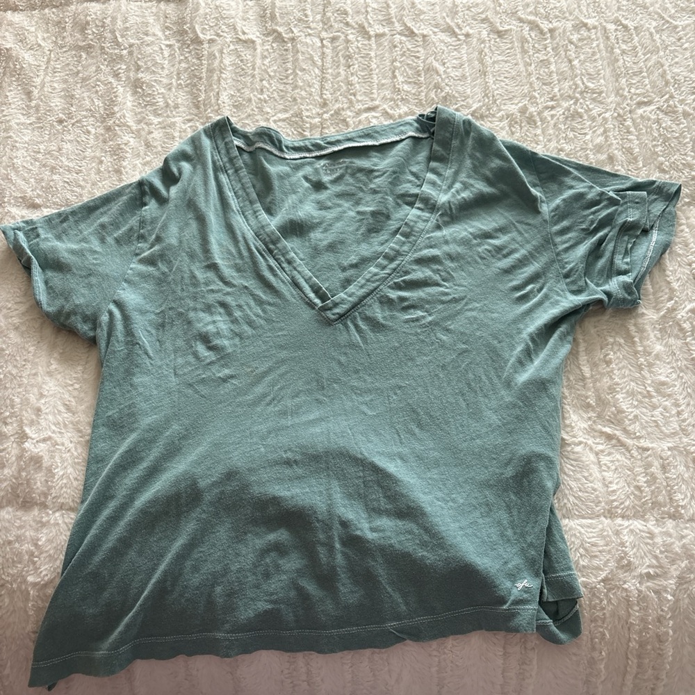 Urban Outfitters Green Relaxed Short Sleeve T-Shirt